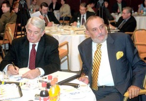 Dinu Patriciu si Teodor Melescanu