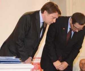 Crin Antonescu si Victor Ponta