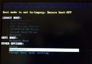 DELL Inspiron R17 SE 7720, Boot sequence
