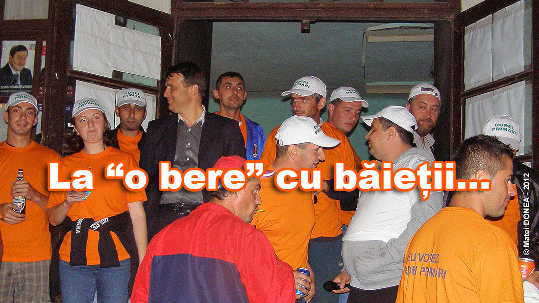 Dorel Cirdei, la o bere cu baietii