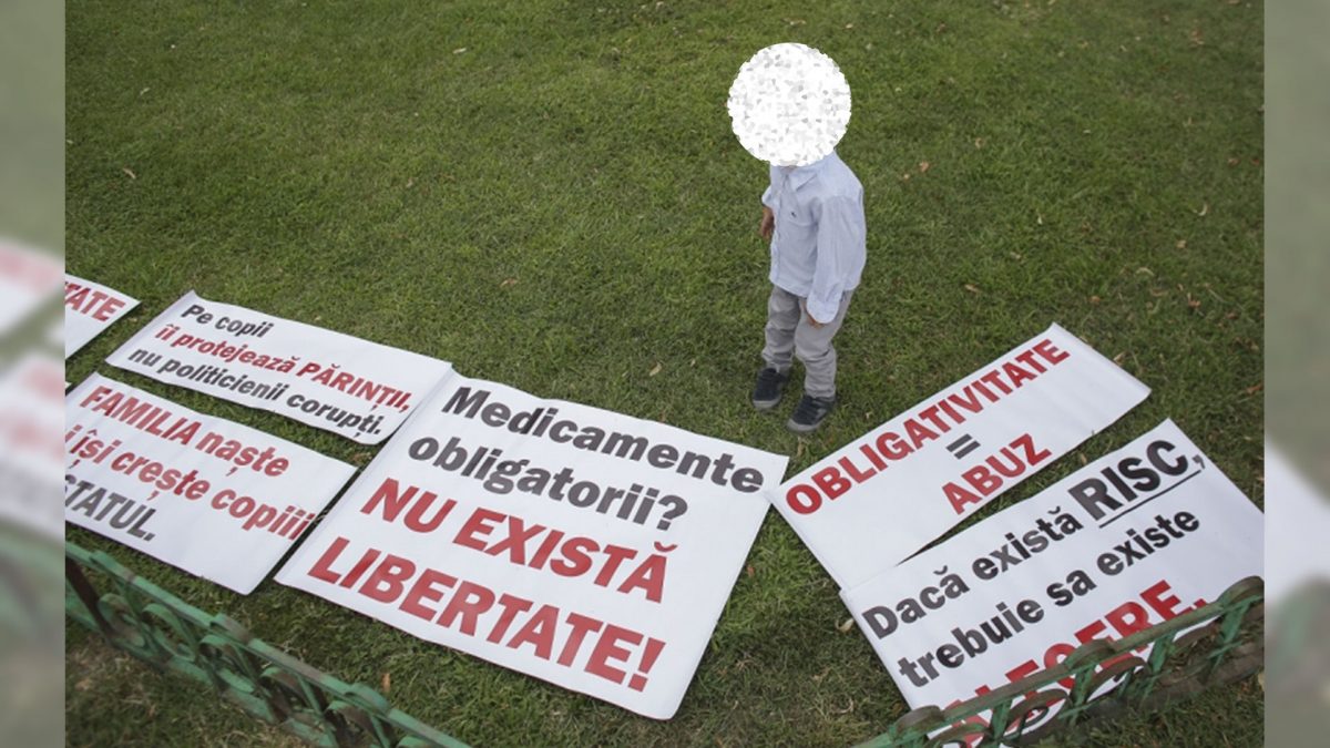 Bucuresti, miting antivaccinare