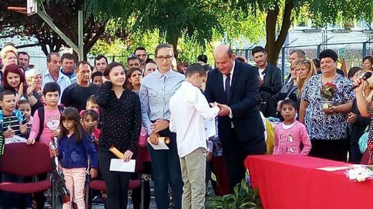 Premierea elevilor olimpici la Otelu Rosu
