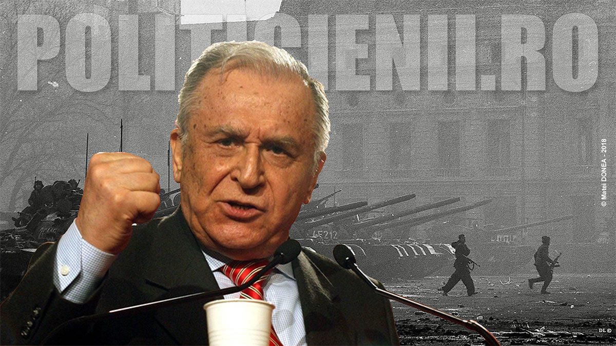 Ion Iliescu la revolutie - 1989