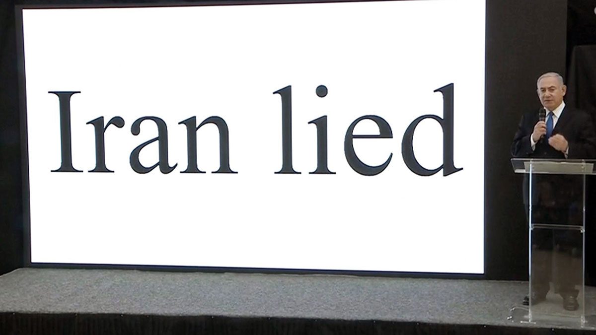 Netanyahu, Iran lied