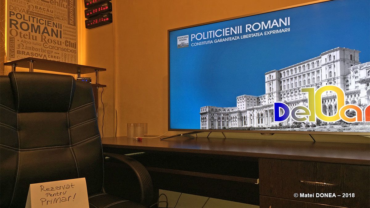 Din studioul Politicienii romani