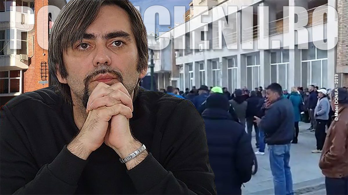 Hadrian Popescu si protestele angajatilor din primarie