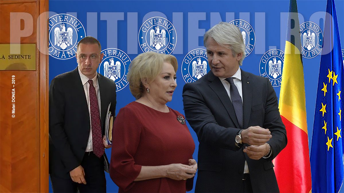 Viorica Dancila, Mihai Fifor si Eugen Teodorovici