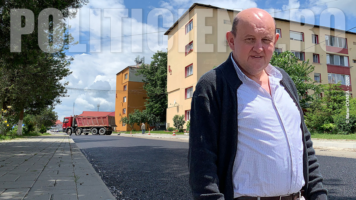 Luca Malaiescu, asfaltare pe strada Rozelor