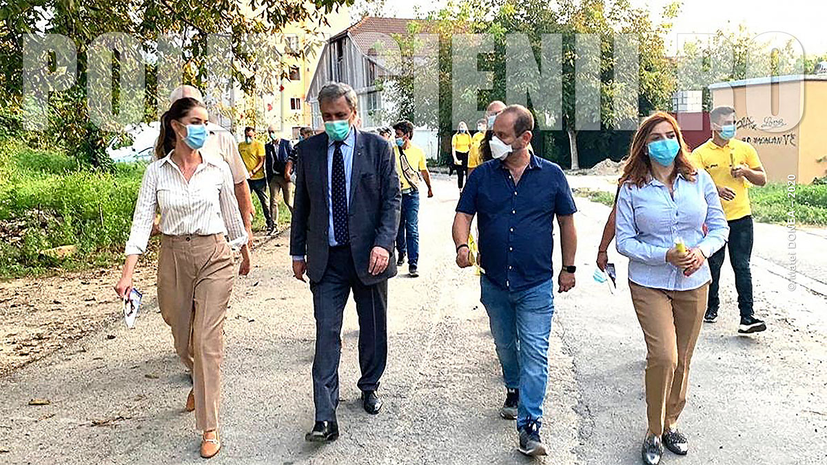 Andra Plesa, campanie in cartierul Balta Sarata