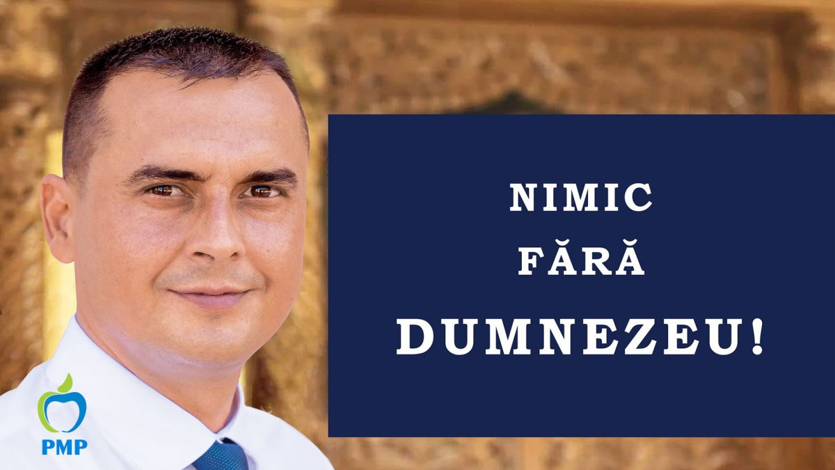 Eugen Cismaneantu, nimic fara Dumnezeu!
