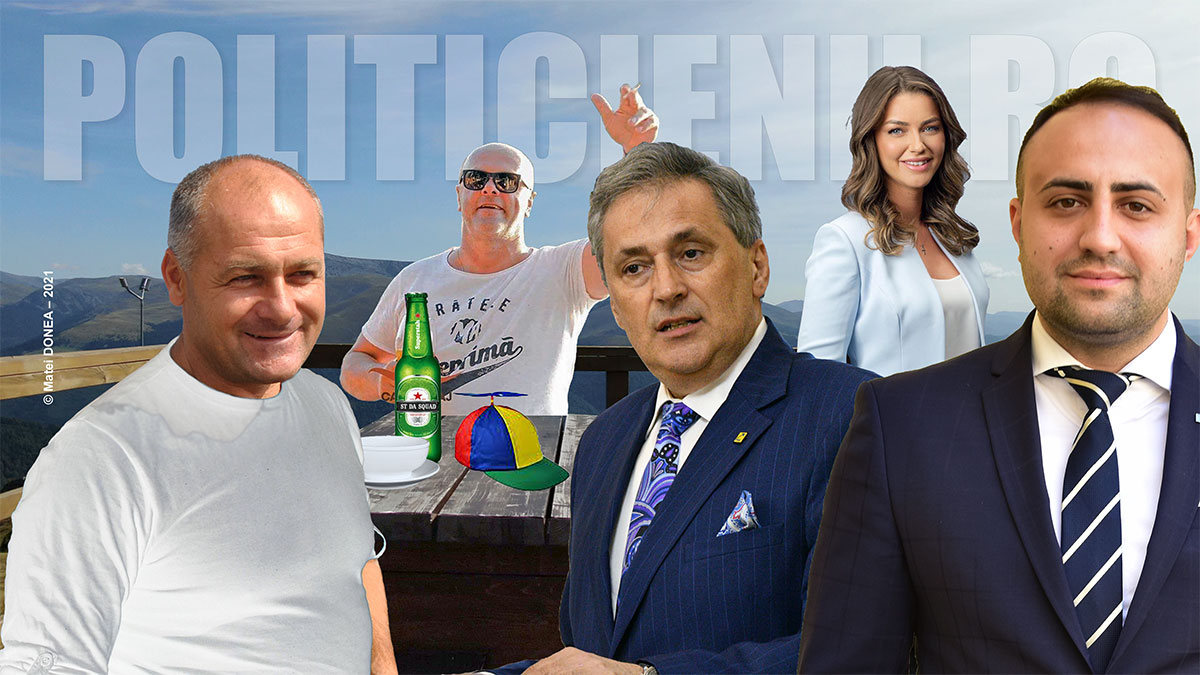 Romeo Dunca, Marcel Vela, Ioan Popa, Dumitru Rujan si Andra Plesa