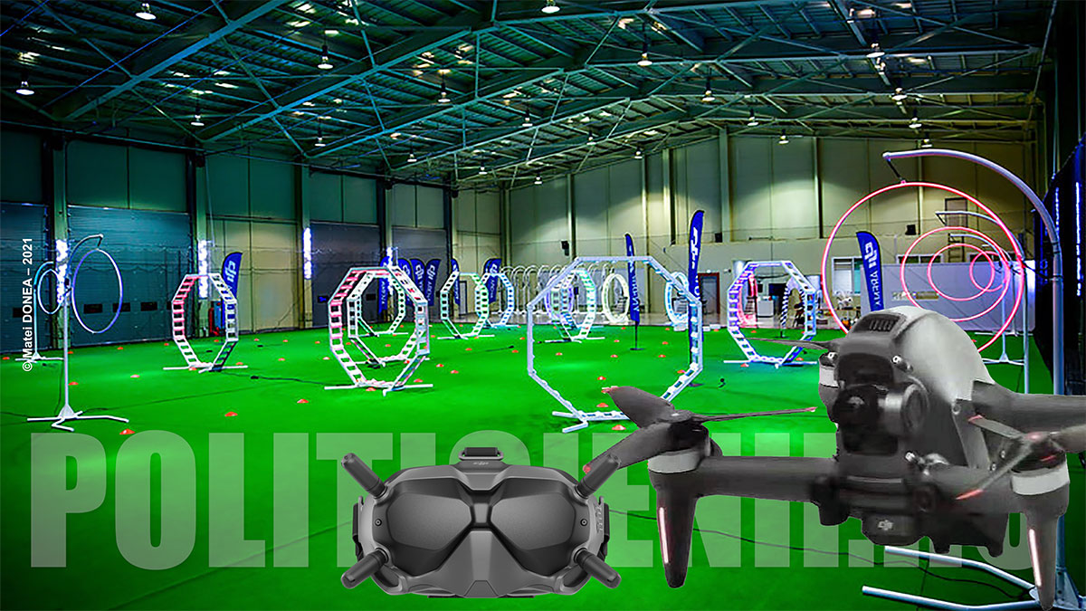 DJI Flash, FPV Racing drone and Goggles