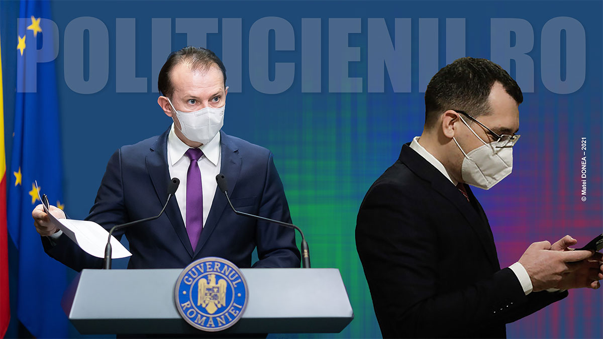 Premierul Florin Citu si Ministrul Sanatatii, Vlad Voiculescu