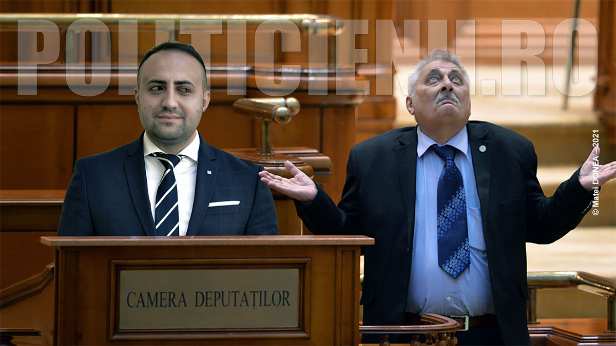 Rujan Dumitru si Bacalbasa in parlament