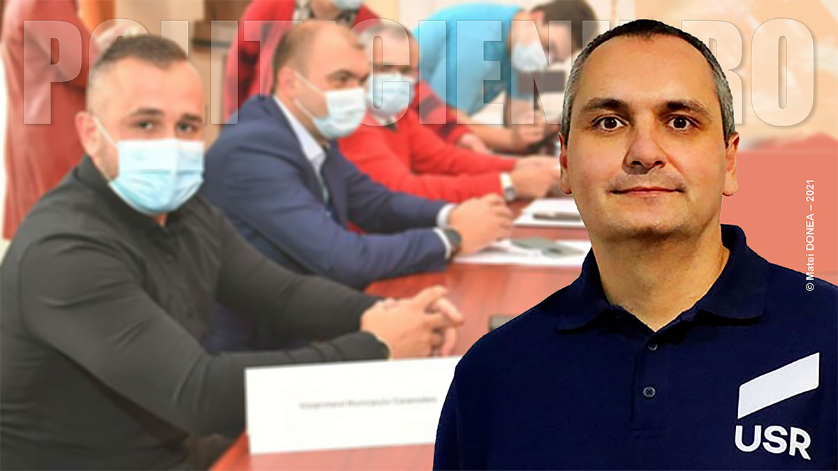 Dragos Curelea, Bebe Pasere si primarul Felix Borcean-in-consiliul-local