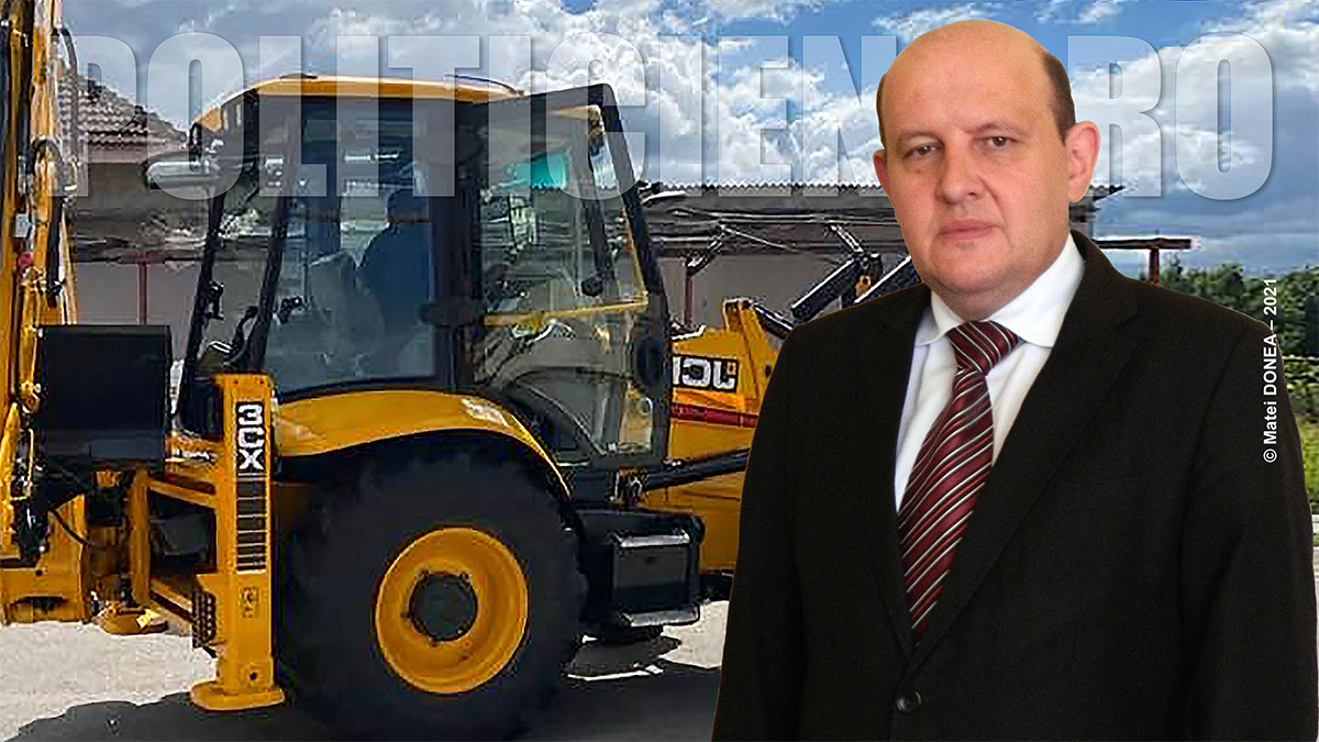 Luca Malaiescu, buldoexcavator in programul GAL