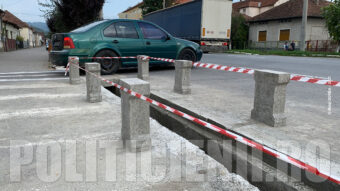 Rigola intersectia str Republicii, Revolutiei cu 16 Februarie