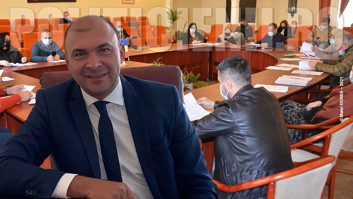Primarul Felix Borcean, sedinta de Consiliu Local