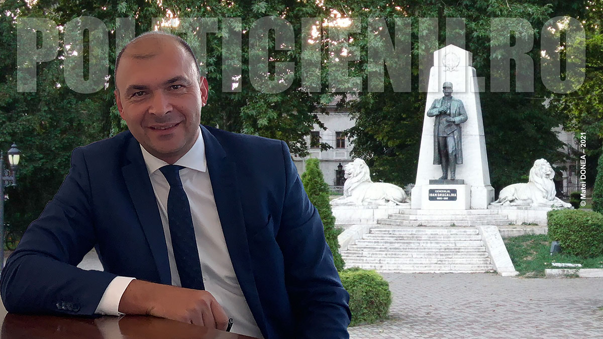 Felix Borcean, primarul Municipiului Caransebes