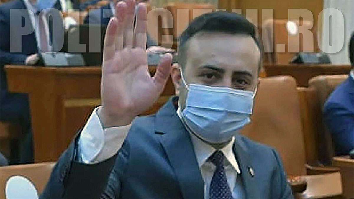 Deputatul PNL Rujan Dumitru, votand cu spor!