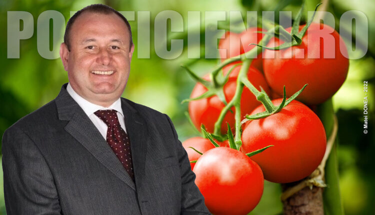 Senatorul Ion Mocioalca si tomatele