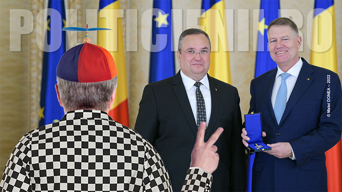 Nicolae Ciuca, Klaus Johannis si omul cu elice