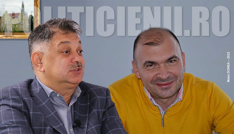 Directorul Adrian Dumbrava si primarul Felix Borcean