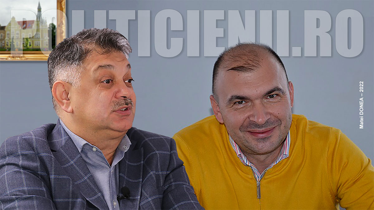 Directorul Adrian Dumbrava si primarul Felix Borcean