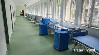 Paturi spital Caransebes, 2020