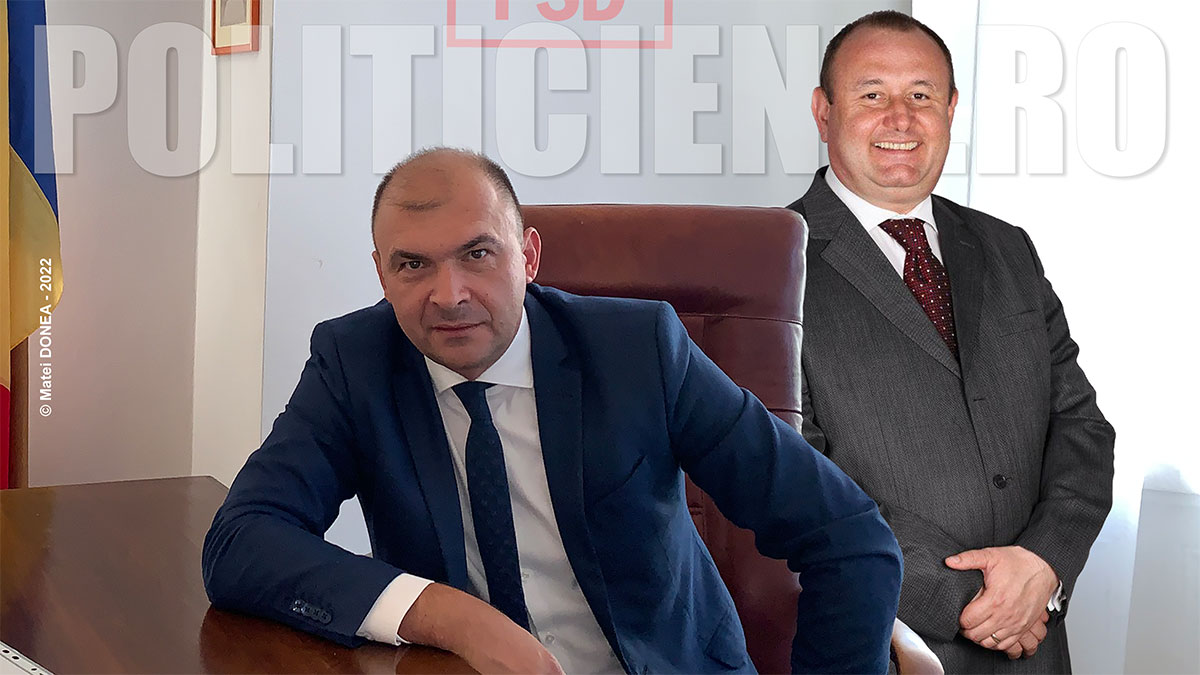 Primarul Felix Borcean si senatorul Ion Mocioalca