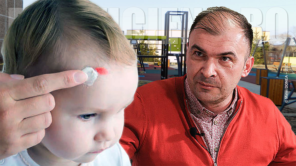 Copil lovit loc de joaca, Felix Borcean