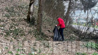 Tinerii Social Democrati, ecologizare in parcul Gura Jgheabului din Otelu Rosu
