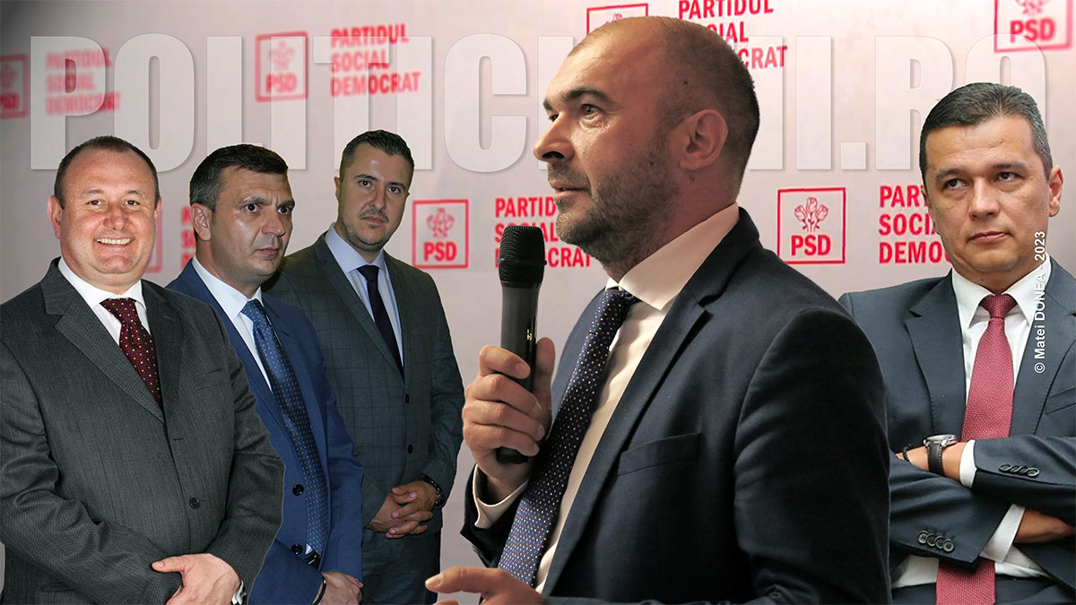 Felix Borcean si echipa PSD, Mocioalca, Hurduzeu, Popovici plus Grindeanu