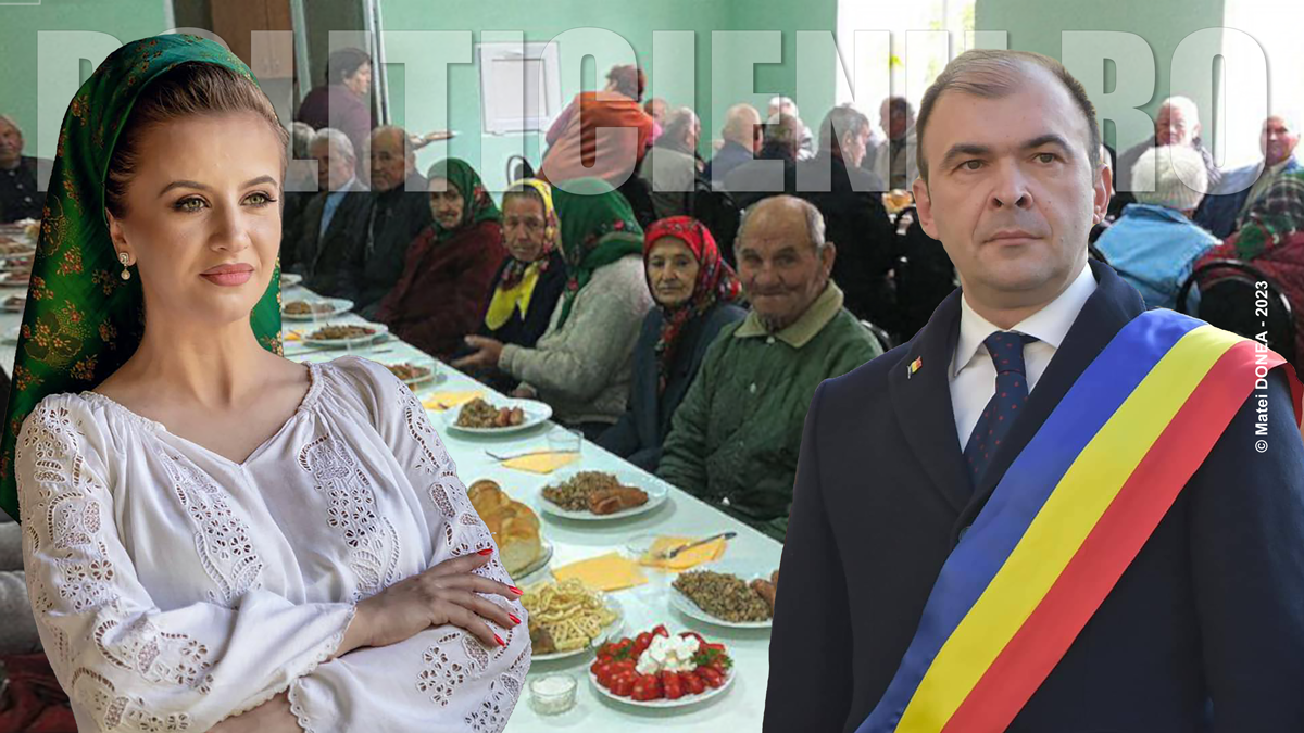Primarul Felix Borcean si directoarea Stana Stepanescu