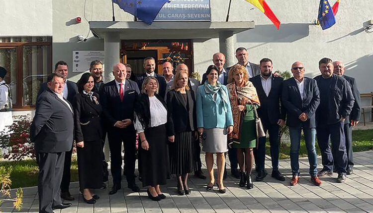 Comisia de invatamant a Camerei Deputatilor la Liceul Tehnologic Sf. Dimitrie - Teregova