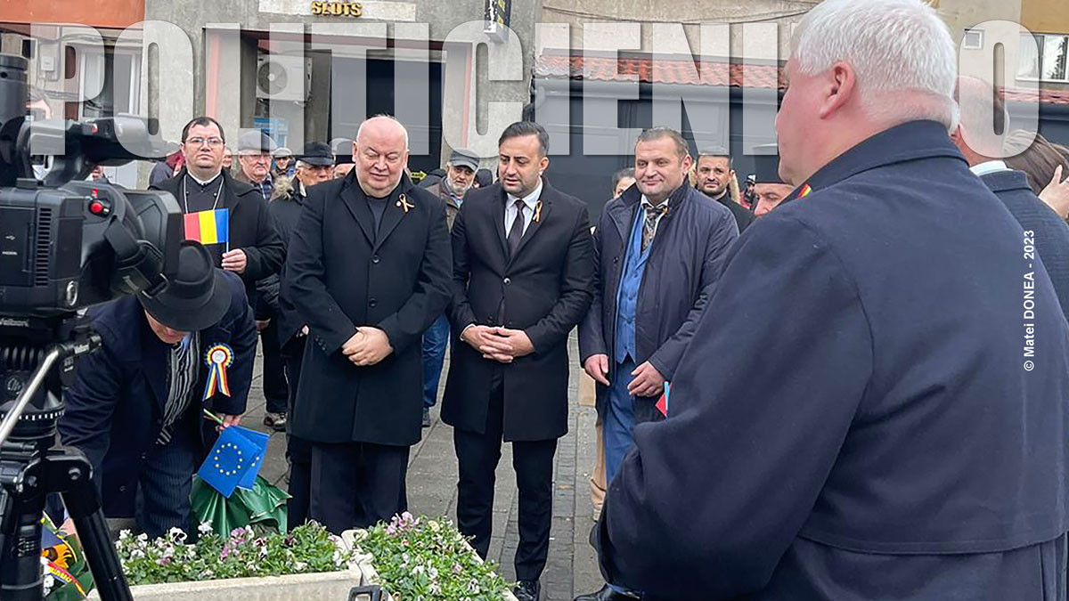 Marius Damian, la Ziua Nationala in Caransebes