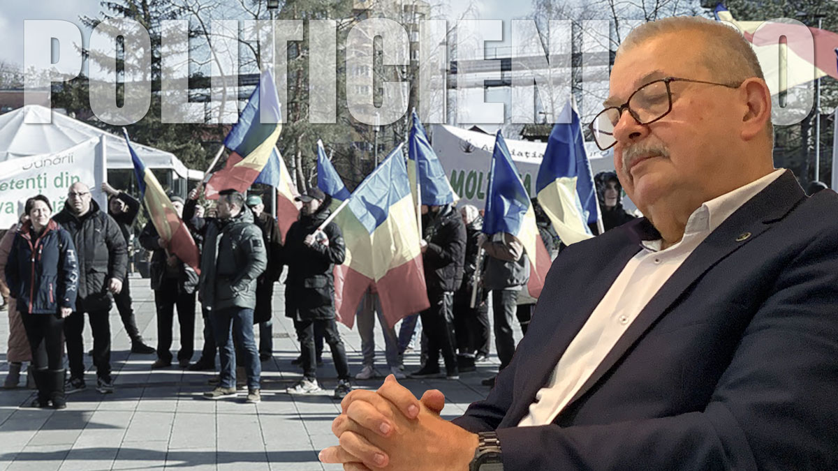 Primarul Ion Chisalita doarme in timp ce oamenii protesteaza