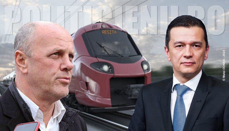 Ioan Popa si Sorin Grindeanu, reabilitarea tronsonului CFR Resita Timisoara