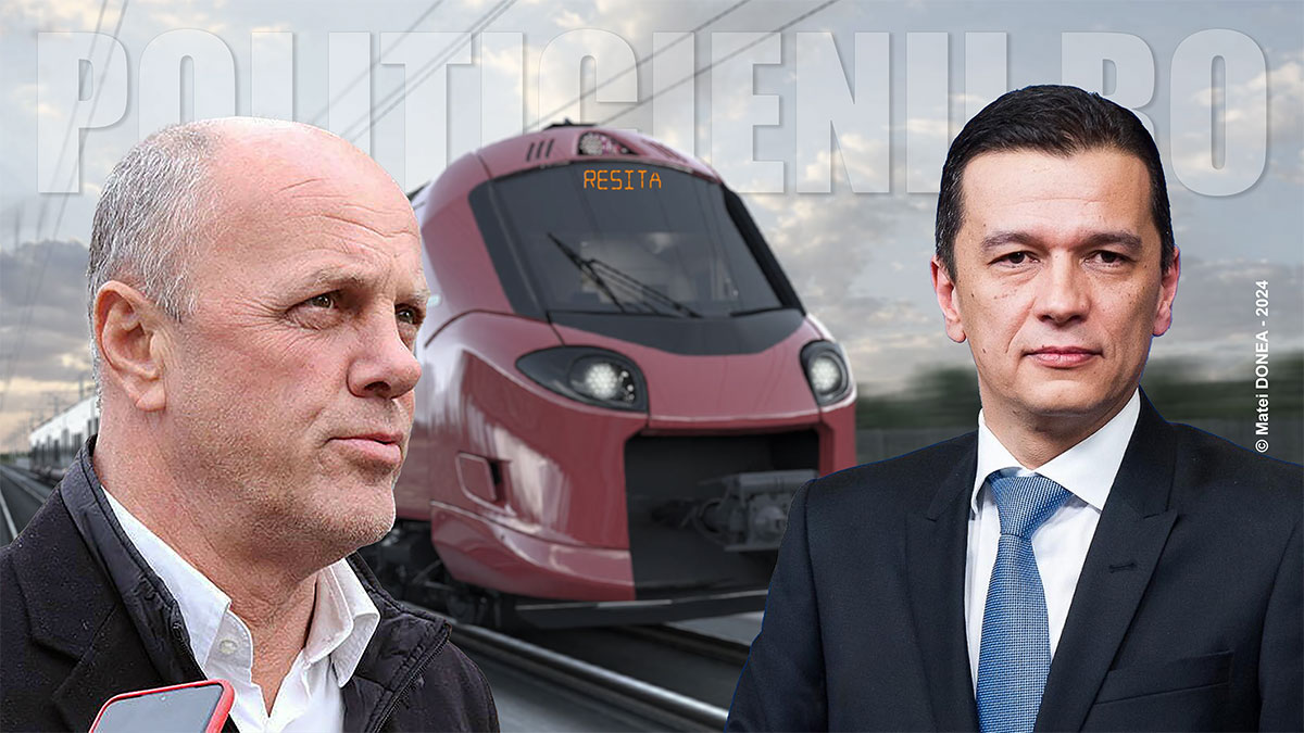 Ioan Popa si Sorin Grindeanu, reabilitarea tronsonului CFR Resita Timisoara