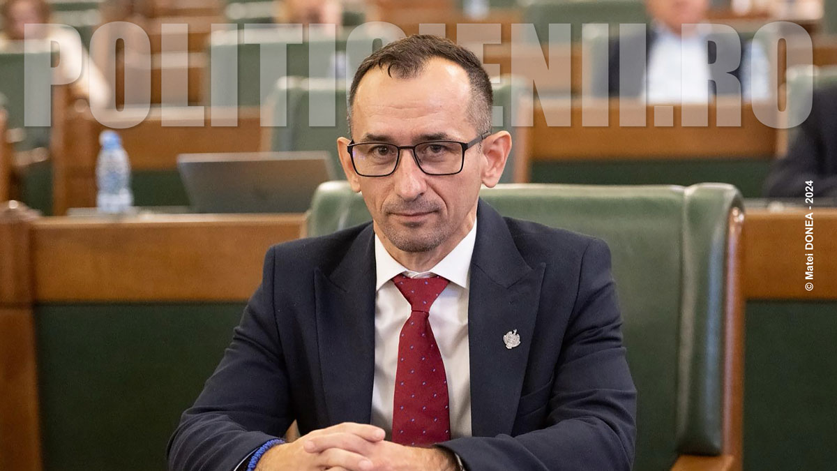 Senatorul Adrian Torma in parlament