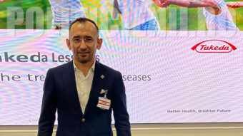 Senatorul Adrian Torma la site-ul Takeda din Lessines