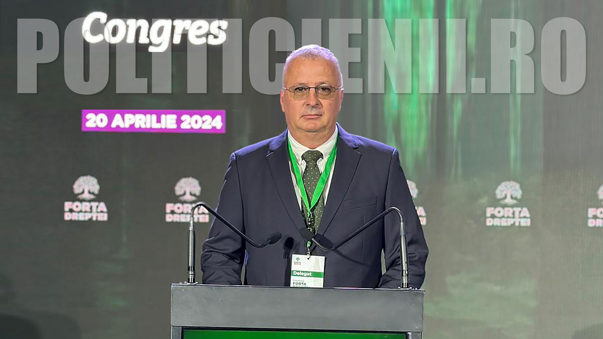 Arin Ispas la congresul Forta Dreptei