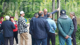 Arin Ispas discuta cu electoratul caransebesan