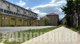 Asfaltare la sala de sport Otelu Rosu