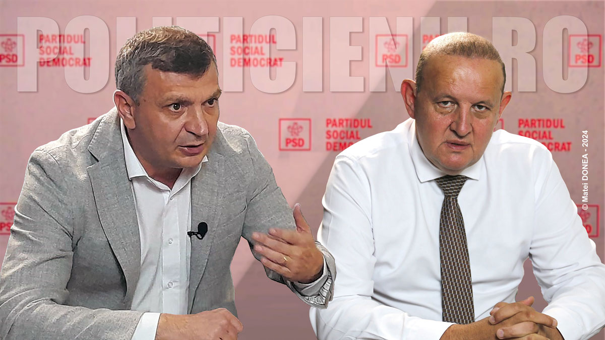 Deputatul Silviu Hurduzeu si primarul Luca Malaiescu