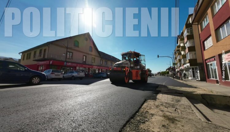 Asfaltare la Otelu Rosu