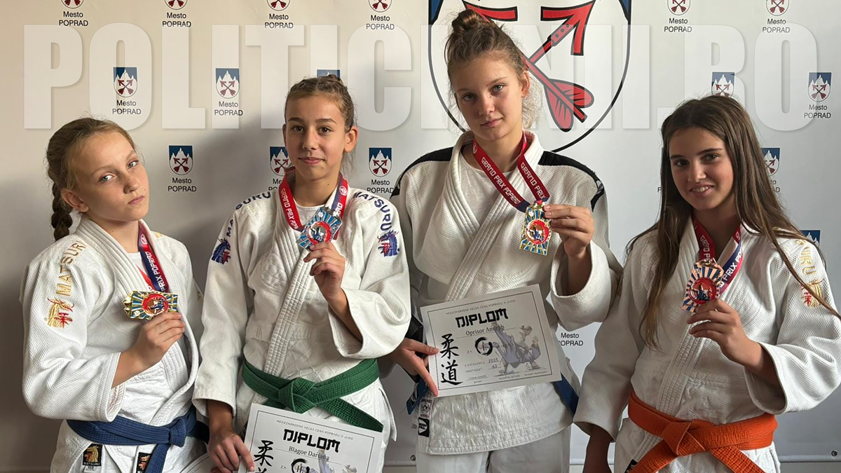 Patru sportive judoca, patru medalii la Otelu Rosu