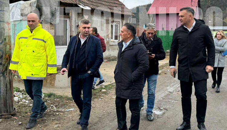 Apa potabila pe strada Bistra din Resita