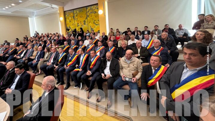 Primarii caraseni la Consiliul Judetean