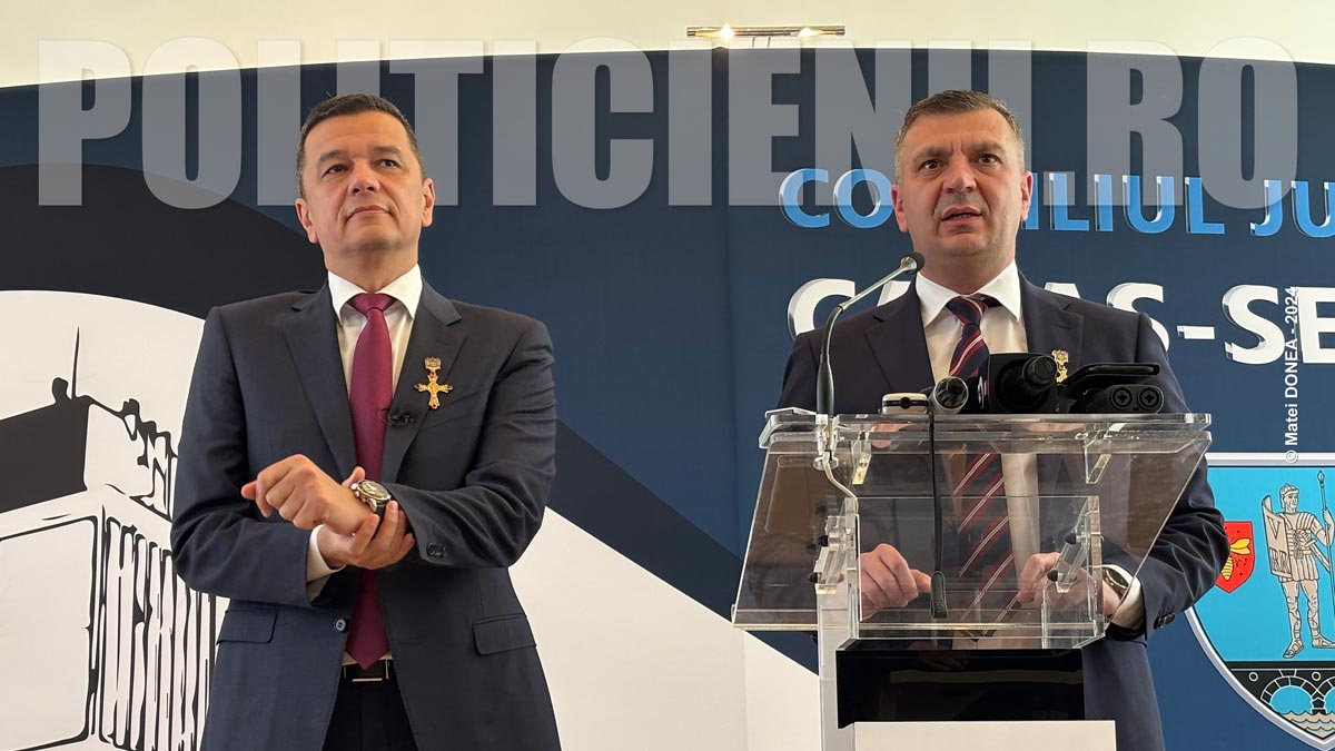Presedintele Consiliului Judetean, Silviu Hurduzeu si ministrul Sorin Grindeanu